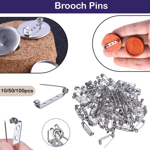 100pcs brooch clip - 10/50/100pcs, base