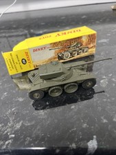 Vintage Dinky Number 827 Engin Blinde Tank Made In France With Box
