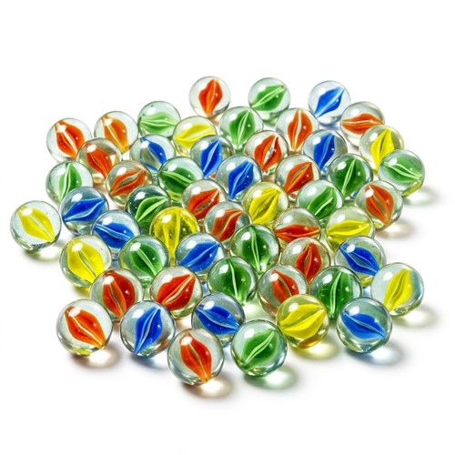 Coloured glass marble - marble, |