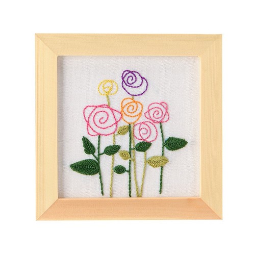 Diy flower embroidery set - flower,