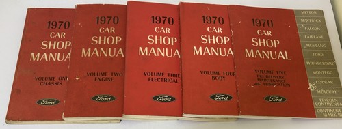 1970 ford car shop manual - ford,