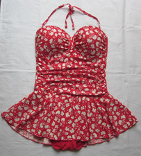 DEBENHAMS  SIZE 14  RED FLORAL