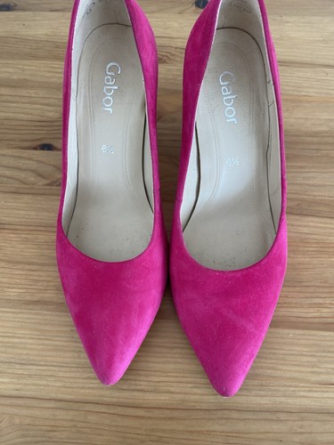 Gabor fuscia pink suede - gabor,