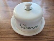Large Lidded Ceramic Cheese