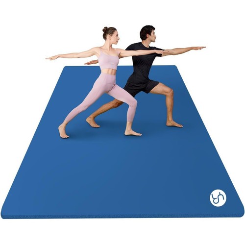 Yoga mat extra large - large, 200x130cm