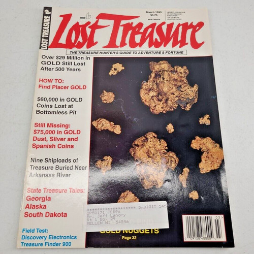 Lost treasure magazine march - lost,