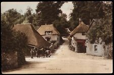 Cockington Forge Farrier Thatched Roofs Torquay Devon Postcard