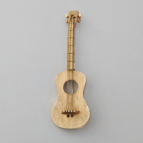 Vintage brushed gold tone - jj,