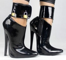 7" high heel stiletto lockable
