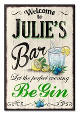 Personalised gin bar party - personalised,