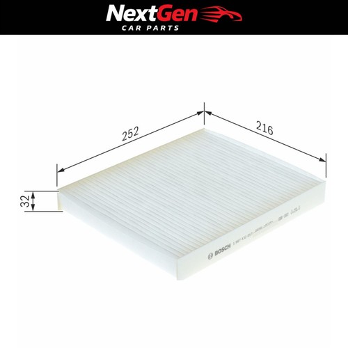 Cabin filter bosch m2057 - m2057, for