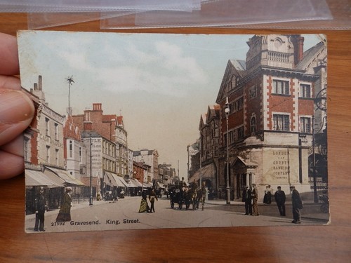 Postcard gravesend king street - gravesend,