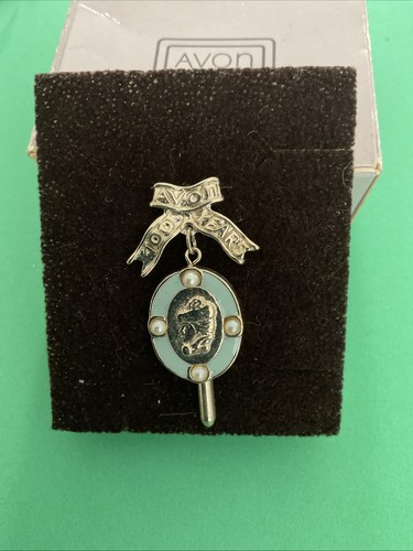 Avon 100 years celebration pin - celebration,
