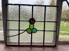 Antique Art Deco Leaded