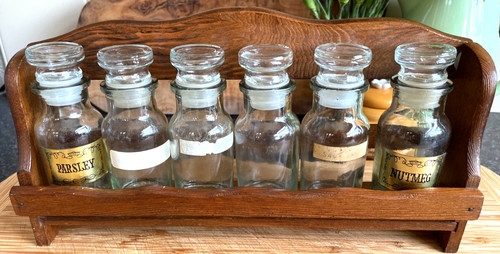 Vintage spice rack - vintage, &