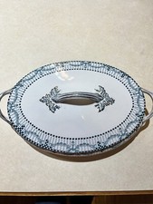 Waverly JHW & Sons Made In ENGLAND SEMI PORCELIN CASSEROLE DISH