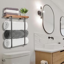 Towel Rack Minimalist Wall