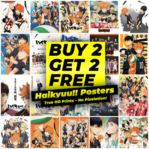 Haikyuu poster anime manga - anime,