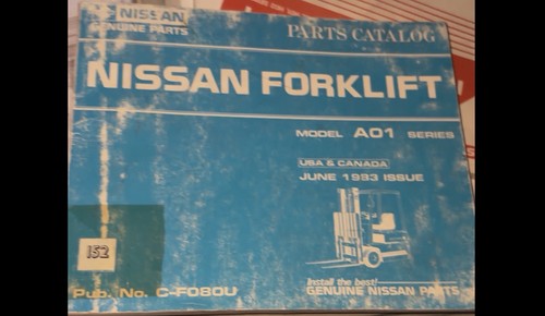 Nissan a01 series forklift - series,