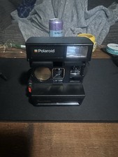 Polaroid Sun 660 Autofocus Instant Camera with Strap Vintage