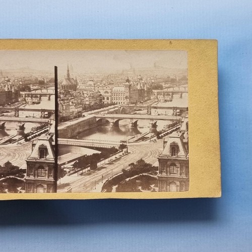 Paris stereoview c1870 real - stereoview,
