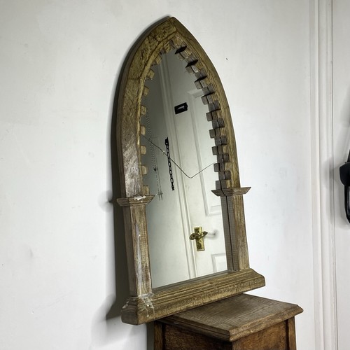 Gothic wooden large church - wooden,