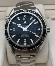 *Boxed/Cal 2500D* Omega Seamaster Planet Ocean Black 45.5mm 2200.50.00