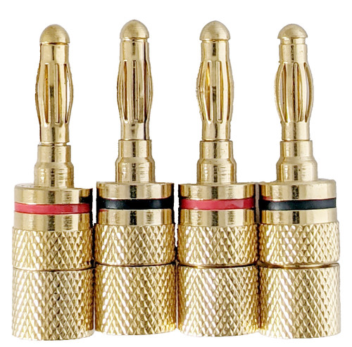 Banana plugs twist - plugs,, twist-on,