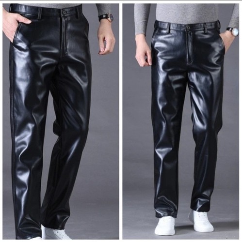 Mens leather pants - mens, pu