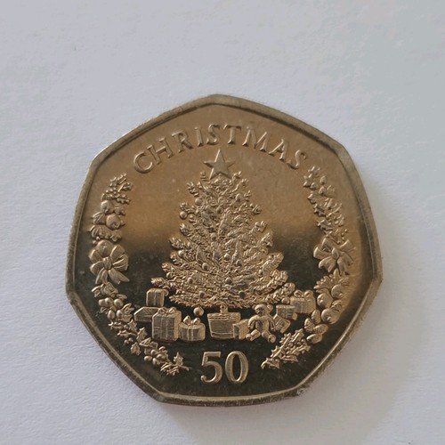 Gibraltar coin 50p pence - , 2006