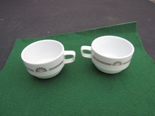 VINTAGE P & O SHIPPING LINES SS CANBERRA  2 x EXPRESSO CUPS