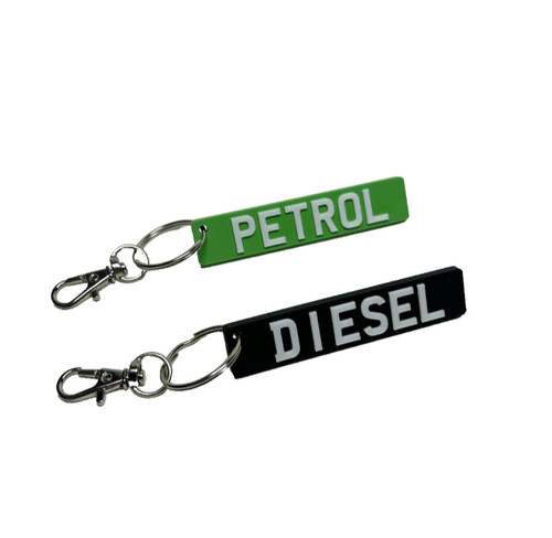 Fuel reminder keyring - reminder,
