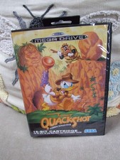 OFFERS COMBINE  SEGA MEGA DRIVE GENUINE CARTRIDGE - QUACKSHOT DONALD DUCK