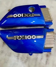 Side Panel Set BLUE Plastic Fits For Yamaha RX 100 CC Bikes
