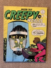 Creepy Worlds #202 FN- The Fly UK reprints Alan Class circa late-1970s
