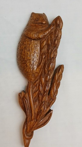 Vintage hand carved wooden - vintage,
