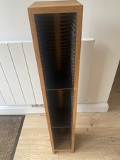 Solid Oak CD Rack