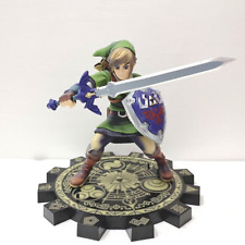 Legend Of Zelda Link Collectible Figure Master Sword Hyrule Shield (Non Boxed)
