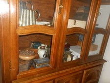 Large Display Glass Wood