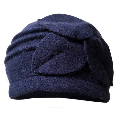 Flower cloche hat - flower, warm