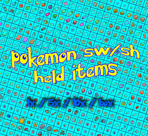 Pokemon sword shield held - pokemon,