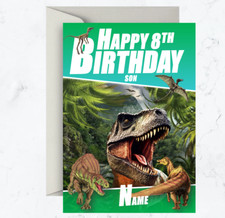 Personalised birthday card - personalised,
