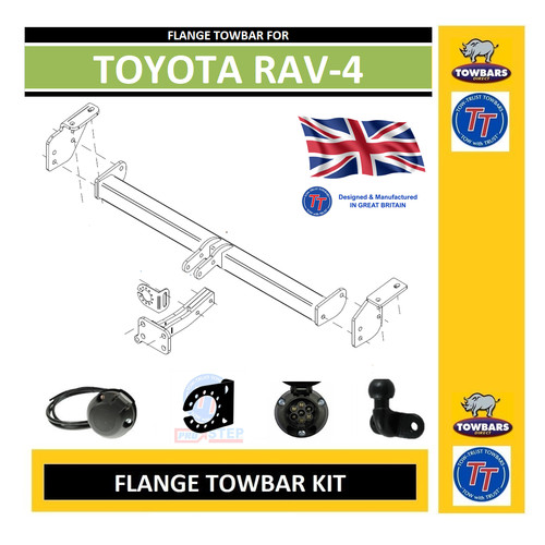 Towbar toyota rav 2000 to - towbar,