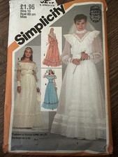 Gunne Sax Bridal Prairie Dress