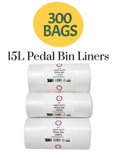15l pedal bin liners - pedal, light