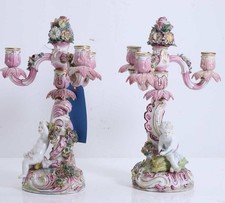 Antique Matching Candelabra