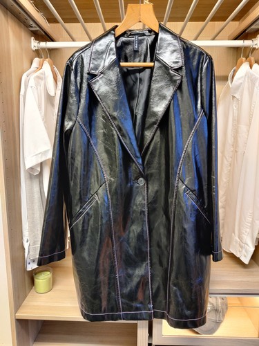 Asos coat jacket black - 16,