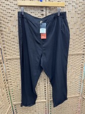 Peacocks Black Straight Leg