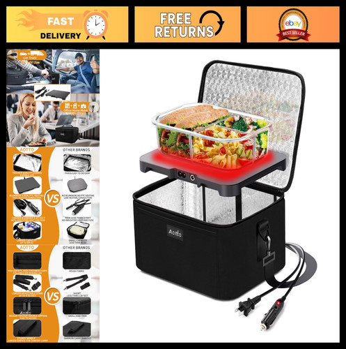 Portable electric lunch - lunch, box
