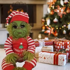 Christmas Grinch On Shelf